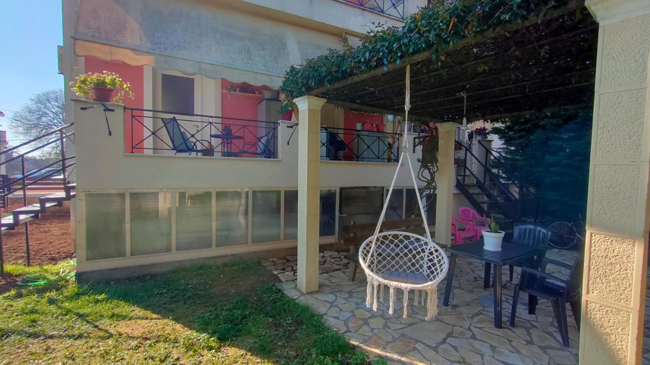 Апартаменты The Garden House Corfu Alepou Экстерьер фото