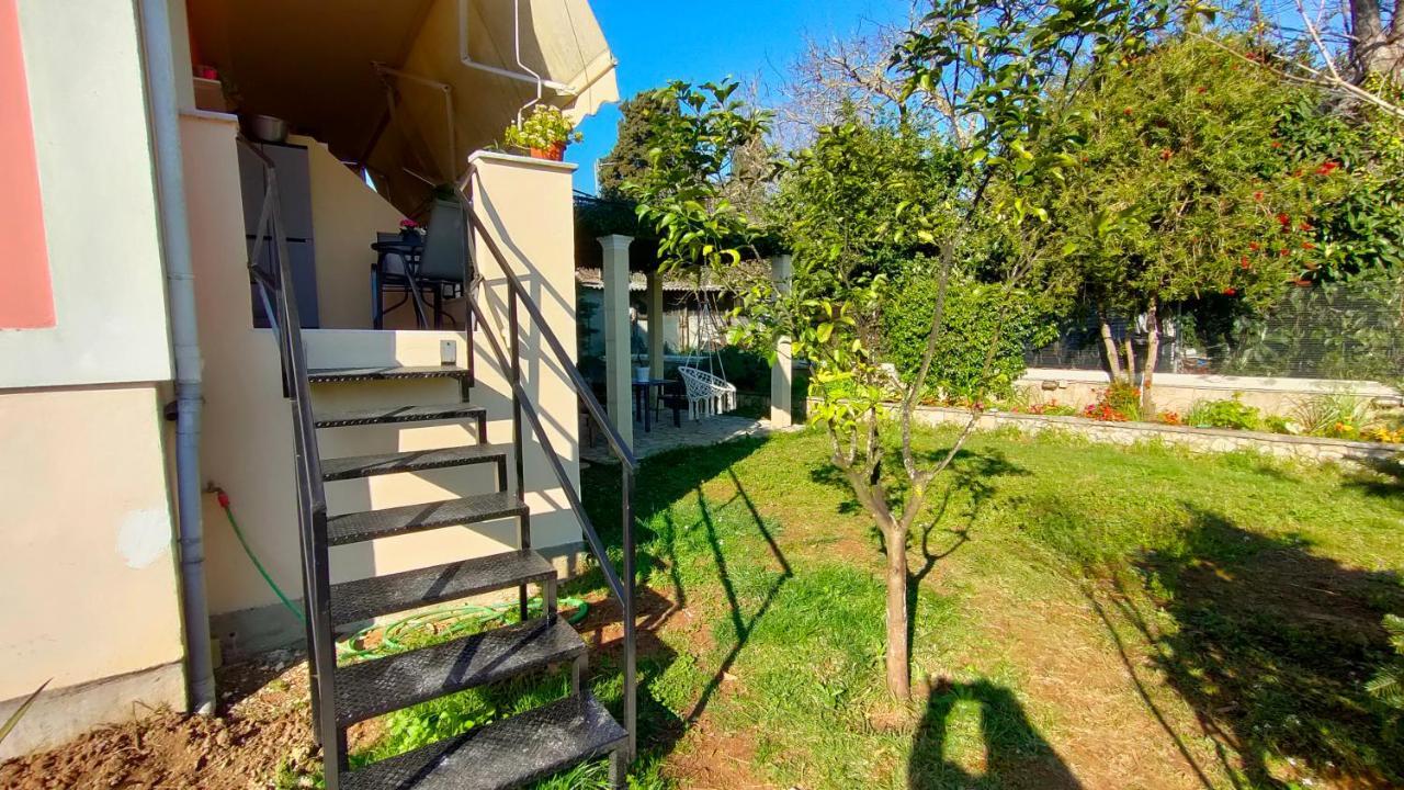 Апартаменты The Garden House Corfu Alepou Экстерьер фото